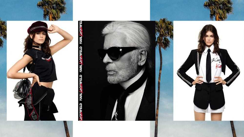 Karl Lagerfeld partners with LA e-retailer Revolve for Kaia Gerber capsule launch